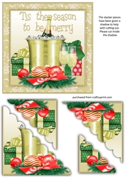 Season To Be Merry Cardfront/Topper