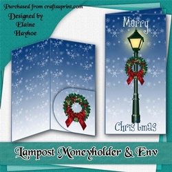 Lampost Moneyholder and Envelope