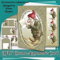 DIY Gnome Asymmetric Card Kit