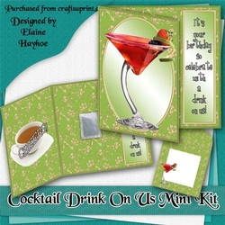 Cocktail Drink On Us Mini Kit