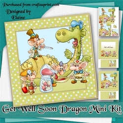 Get Well Soon Dragon Mini Kit
