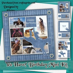 Yee Haw! Birthday Mini Kit