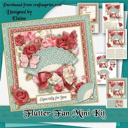 Flutter Fan Multi Occasion Mini Kit