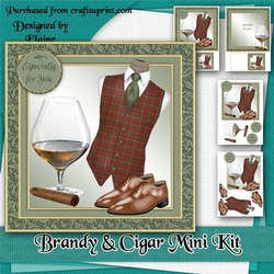 Brandy and Cigar Mini Kit
