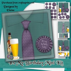 Its My Birthday Mini Kit