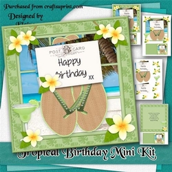Tropical Birthday Mini Kit