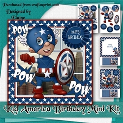 Kid America Birthday Mini Kit