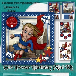 Girl Power Birthday Mini Kit
