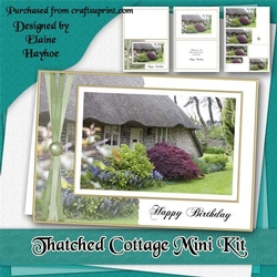 Thatched Cottage Birthday Mini Kit