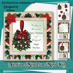 Festive Mistletoe Mini Kit