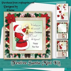 Festive Santa Mini Kit