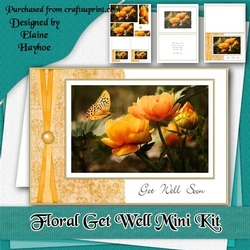 Floral Get Well Mini Kit
