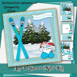 Let It Snow Mini Kit
