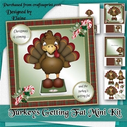 The Turkeys Getting Fat Christmas Mini Kit