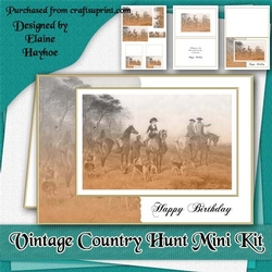 A Vintage Country Hunt Mini Kit