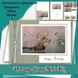 Vintage Stag