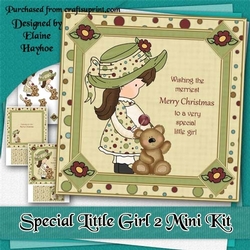 Special Little Girl 2 Christmas Mini Kit