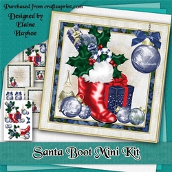 Santa Boot Mini Kit