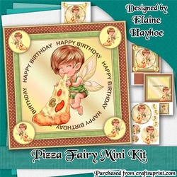 Pizza Fairy Birthday Mini Kit