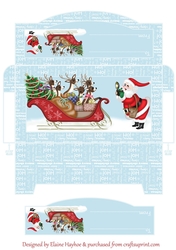 Santa & Reindeer Moneyholder Envelope
