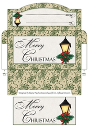 Lamp-Post Money Holder Envelope