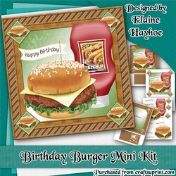 Birthday Burger Mini Kit