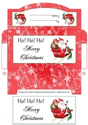 Santa MoneyHolder Envelope