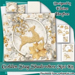 Golden Stag Shadowbox Mini Kit