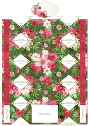 Festive Flowers Cracker Box