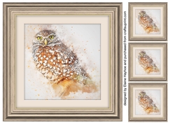 Bird 3  8x8 Card Front / Topper