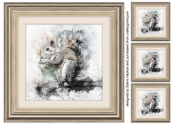 Squirrel 8x8 Card Front / Topper