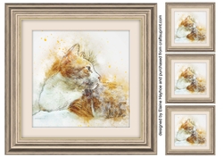 Cat 3 8x8 Card Front / Topper