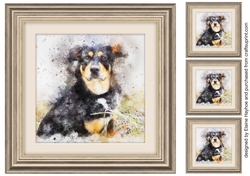 Dog 2 8x8 Card Front / Topper