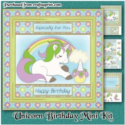 Unicorn Birthday Mini Kit