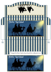 Feliz Navidad Cash Envelope