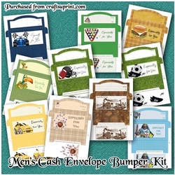 Mens Cash Envelope Bumper Kit