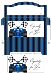 Racing Car Cash Envelope