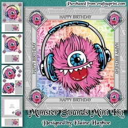 Monster Sounds Birthday Mini Kit