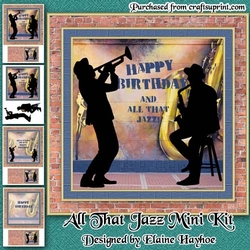 All That Jazz Birthday Mini Kit