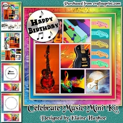 Celebrate Music Birthday Mini Kit
