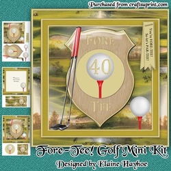 Fore-Tee Golf Mini Kit