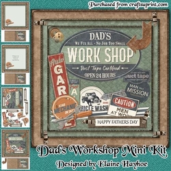 Dads Workshop Fathers Day Mini Kit