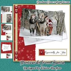 Postcards from Santa Mini Kit