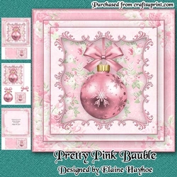 Pretty Pink Bauble Mini Kit