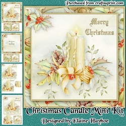 Christmas Candle Mini Kit