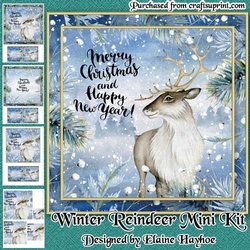Winter Reindeer Mini Kit