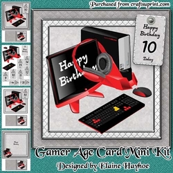 Gamer Age Card Mini Kit