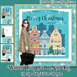 Winter City Girl 1 Mini Kit
