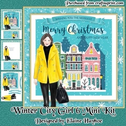 Winter City Girl 6 Mini Kit
