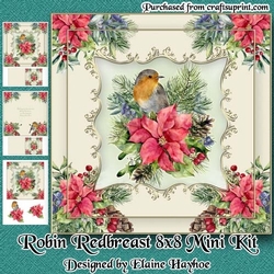 Robin Redbreast 8x8 Mini Kit